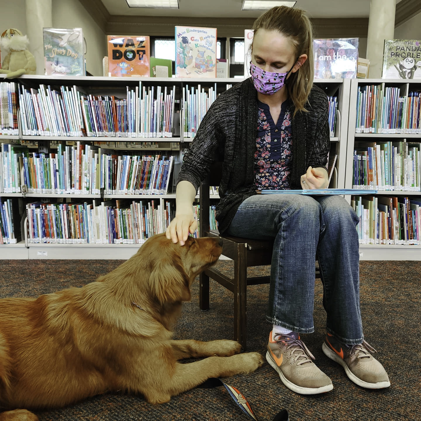 Luna the Library Dog PHOTO 1